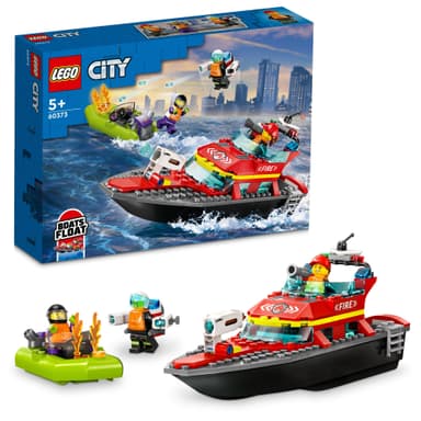 LEGO City Brannvesenets redningsbåt 60373
