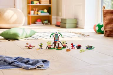LEGO Spidey Spidey og Gobbys raptorkamp ved hovedkvarteret i treet 11200