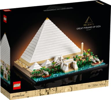 LEGO Architecture Den store pyramiden i Giza 21058