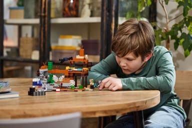 LEGO Minecraft Gruvegang i steinørkenen 21263