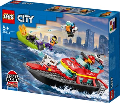 LEGO City Brannvesenets redningsbåt 60373