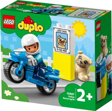 LEGO DUPLO Town Politimotorsykkel 10967