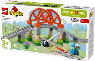 LEGO DUPLO Town Utvidelsessett med togbro og skinner 10426