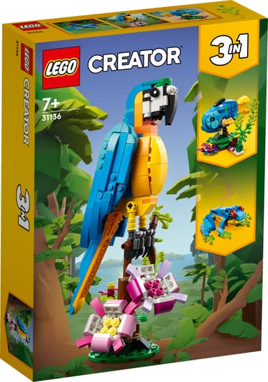 LEGO Creator Eksotisk papegøye 31136