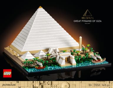 LEGO Architecture Den store pyramiden i Giza 21058