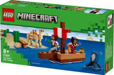 LEGO Minecraft På tokt med sjørøverskip 21259