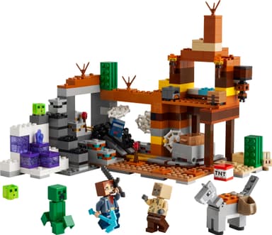 LEGO Minecraft Gruvegang i steinørkenen 21263