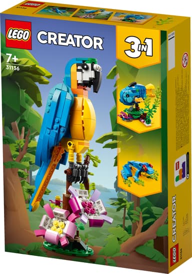 LEGO Creator Eksotisk papegøye 31136