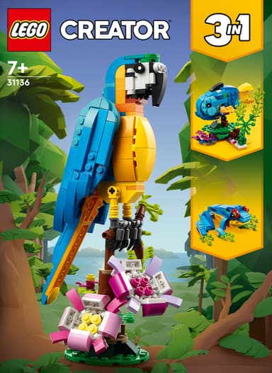 LEGO Creator Eksotisk papegøye 31136