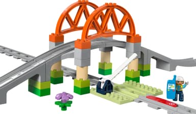 LEGO DUPLO Town Utvidelsessett med togbro og skinner 10426