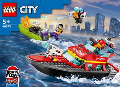 LEGO City Brannvesenets redningsbåt 60373