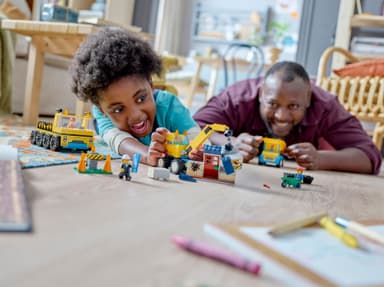 LEGO City Anleggsmaskiner og kran med rivningskule 60391