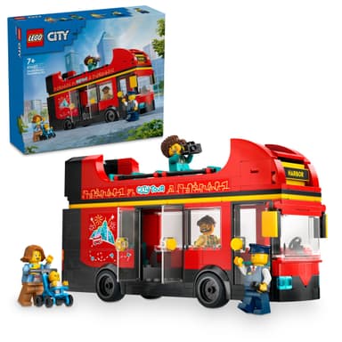 LEGO City Rød dobbeltdekker-turistbuss 60407