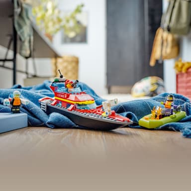 LEGO City Brannvesenets redningsbåt 60373