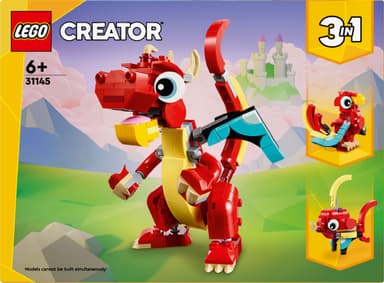 LEGO Creator Rød drage 31145