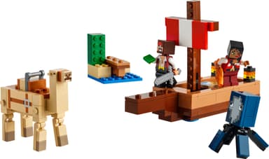 LEGO Minecraft På tokt med sjørøverskip 21259