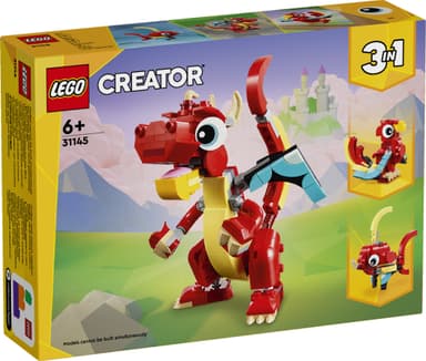 LEGO Creator Rød drage 31145