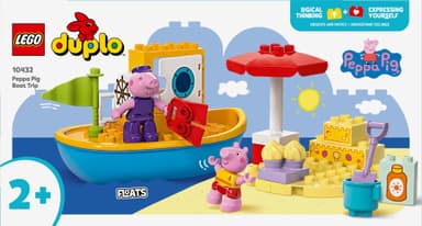 LEGO DUPLO Peppa Pig Båttur med Peppa Gris 10432