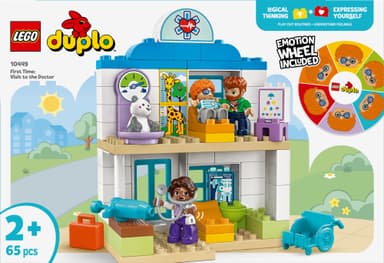 LEGO DUPLO Town For første gang: Besøk hos legen 10449