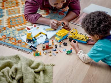 LEGO City Anleggsmaskiner og kran med rivningskule 60391