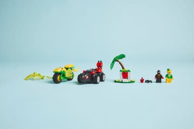LEGO Spidey Dinosaurkjøretøyjakt med Spin og Electro 11198
