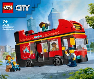 LEGO City Rød dobbeltdekker-turistbuss 60407