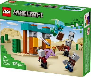 LEGO Minecraft Ondsbyboer-ørkenpatrulje 21267