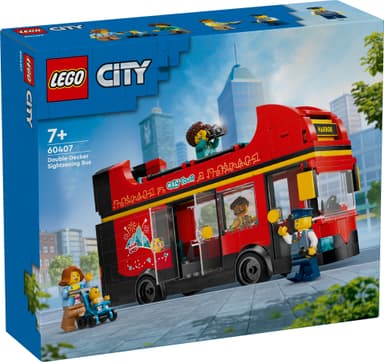 LEGO City Rød dobbeltdekker-turistbuss 60407