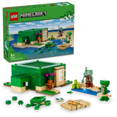 LEGO Minecraft Huset på skilpaddestranden 21254