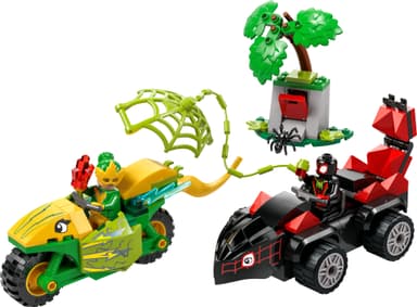 LEGO Spidey Dinosaurkjøretøyjakt med Spin og Electro 11198
