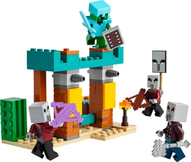 LEGO Minecraft Ondsbyboer-ørkenpatrulje 21267