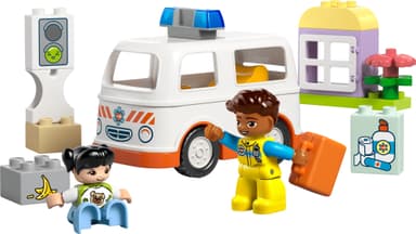 LEGO DUPLO Town Sykebil med sjåfør 10447