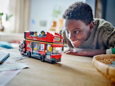 LEGO City Rød dobbeltdekker-turistbuss 60407