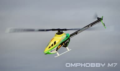 OMP Hobby M7 KIT Helikopter m/blader - Yellow