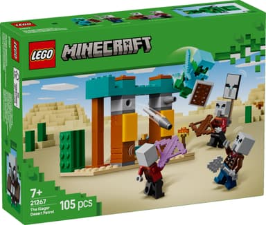 LEGO Minecraft Ondsbyboer-ørkenpatrulje 21267