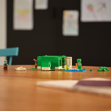 LEGO Minecraft Huset på skilpaddestranden 21254