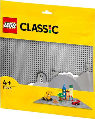 LEGO Classic Grå basisplate 11024