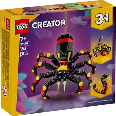 LEGO Creator Ville dyr: Overraskende edderkopp 31159
