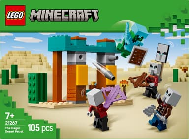 LEGO Minecraft Ondsbyboer-ørkenpatrulje 21267
