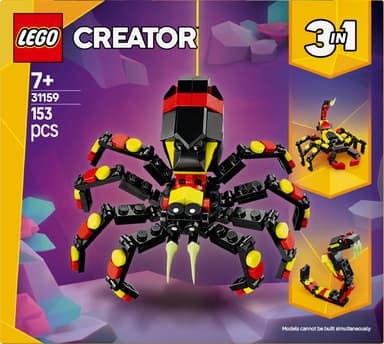 LEGO Creator Ville dyr: Overraskende edderkopp 31159