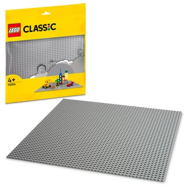 LEGO Classic Grå basisplate 11024