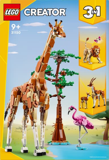 LEGO Creator Ville dyr på safari 31150