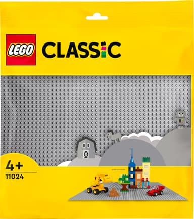 LEGO Classic Grå basisplate 11024