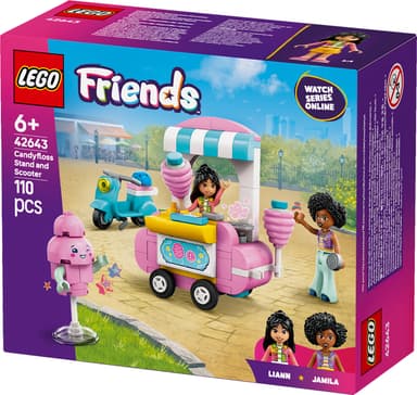 LEGO Friends Sukkerspinnkiosk og scooter 42643