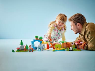 LEGO DUPLO Town 3-i-1 Villdyrfamilier 10446