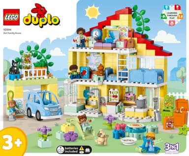 LEGO DUPLO Town 3-i-1 Familiehjem 10994