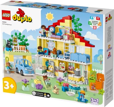 LEGO DUPLO Town 3-i-1 Familiehjem 10994