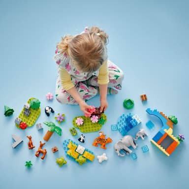 LEGO DUPLO Town 3-i-1 Villdyrfamilier 10446