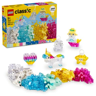 LEGO Classic Magisk boks med gjennomsiktige klosser 11040