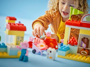 LEGO DUPLO Peppa Pig Peppa Gris og matbutikken 10434